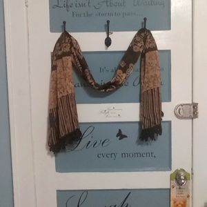 Hardly used vintage ANTIK BATIK SILK SCARF